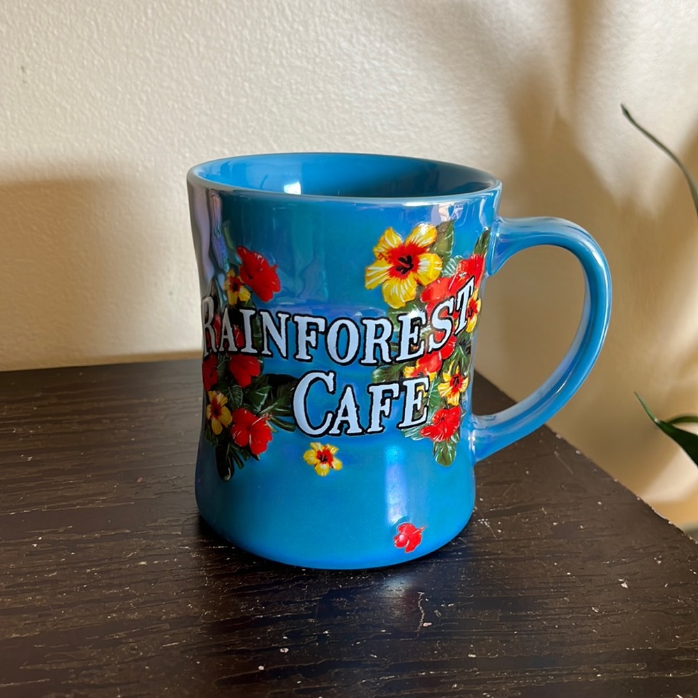 Rainforest Cafe oversized coffee mug